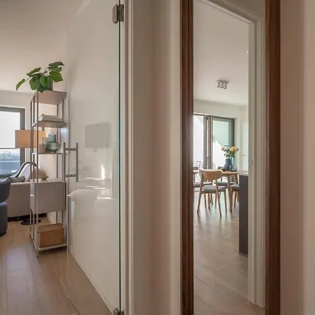 아파트 Modern With Stunning Terrace & Views 오스텐드